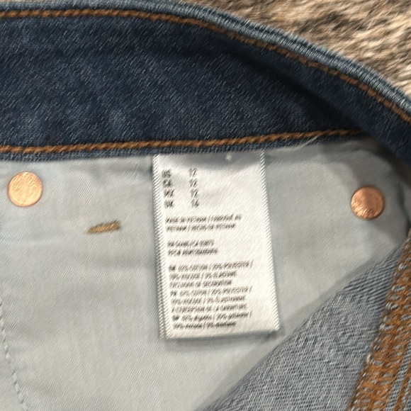 American Eagle High Rise Mini Jean Skirt - Picture 6 of 6
